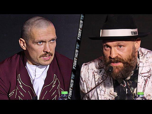 Oleksandr Usyk vs Tsyon Fury 2 • Full Final Press Conference video • Usyk vs Fury 2