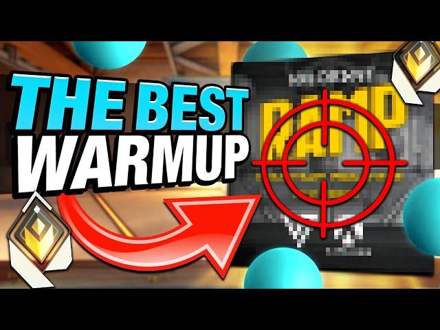 The BEST AimLabs Warmup Routine for VALORANT!