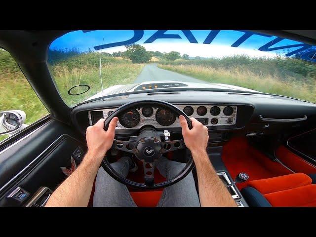 1981 Pontiac TransAm 4.9 V8 Turbo NASCAR Daytona 500 Pace Car Auto - The POV Driving Experience