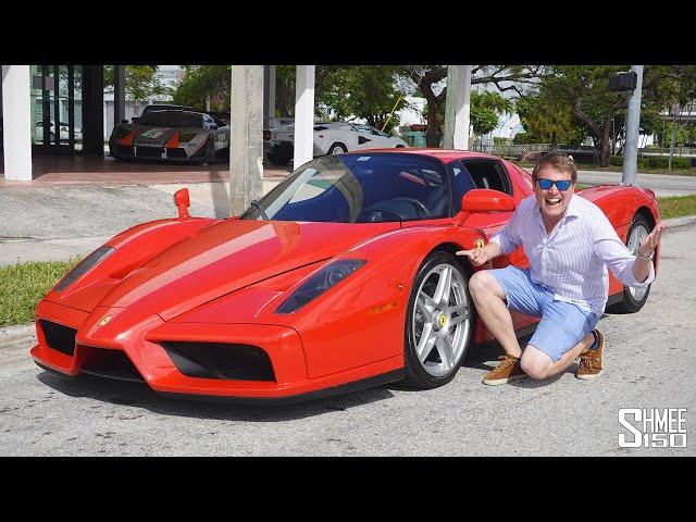 Driving a STRAIGHT PIPE Ferrari Enzo! Exclusive Tour at We Are Curated