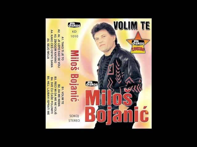 Milos Bojanic - Al je lepo kad se voli - (Audio 1990) HD