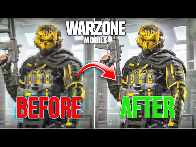 FIX BLURRY GRAPHICS IN WARZONE MOBILE | BEST GRAPHIC SETTINGS WARZONE MOBILE SEASON 1 UPDATE