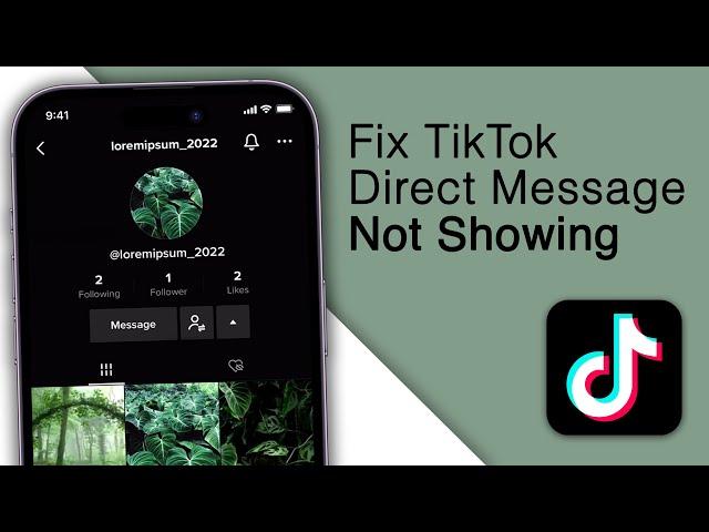 How to Fix TikTok Direct Message Option Not Showing! [2023]