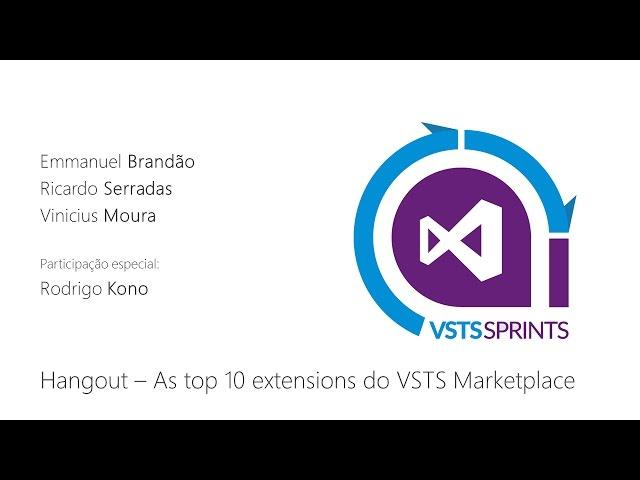 As top 10 extensions do VSTS Marketplace
