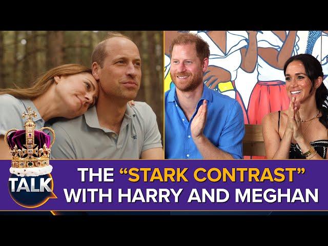 Kate Middleton Video In "STARK CONTRAST" With Harry and Meghan Markle