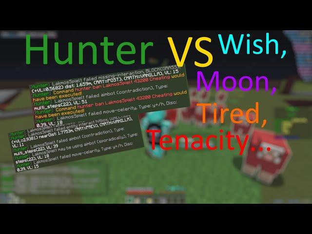 BEST MINECRAFT ANTICHEAT | ADVANCED KILLAURA DETECTION | HUNTER ANTICHEAT