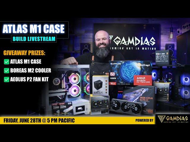 Build & Giveaway: Gamdias Atlas M1 Livestream Build + 3 Product Giveaway!