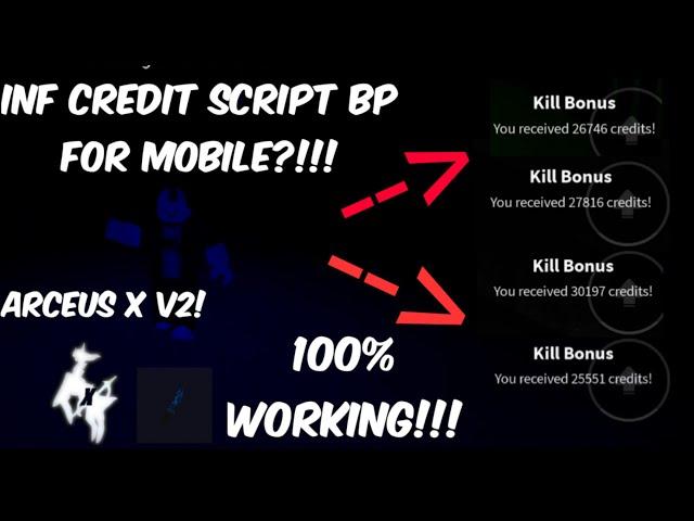 How To Use Inf Credit Script In Breaking Point Mobile! 100% Work!!! [FULL TUTORIAL]