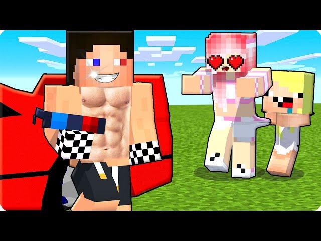 I BECAME A MACHO MAN AND I'VE NERFED MY FRIENDS IN MINECRAFT!