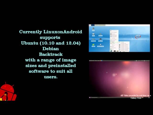 LinuxonAndroid - Complete Linux Installer demo (OLD!!)