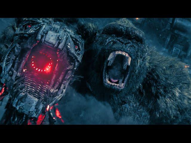 Godzilla & King Kong Vs Mecha Godzilla | Godzilla VS King Kong | 4k 60 FPS HD | MOVIE SCENE