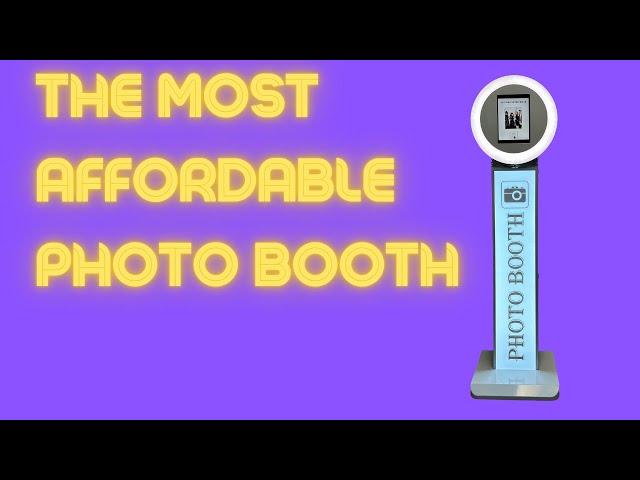 THE MOST AFFORDABLE PHOTO BOOTH! IT JUST GOT BETTER.