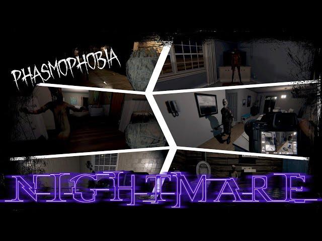 Phasmophobia | Nightmare | Solo | No Commentary | Ep 59