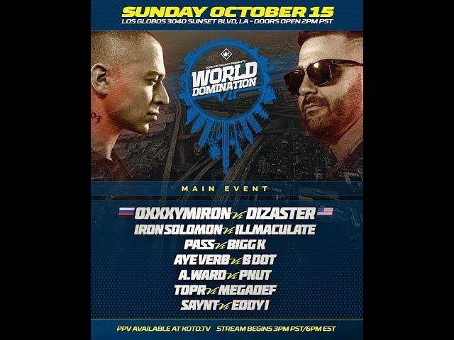 KOTD WDVII L.A. Predictions For Dizaster Vs. Oxxxymiron, Iron Solomon vs. Illmaculate & More