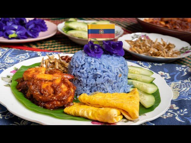 Nasi Lemak Bunga Telang