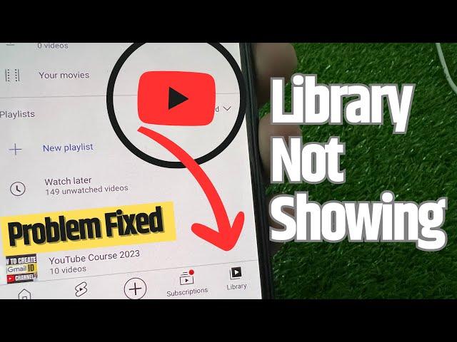 Why The Youtube Library Option Not Showing In Youtube | YouTube Library Option not showing on screen