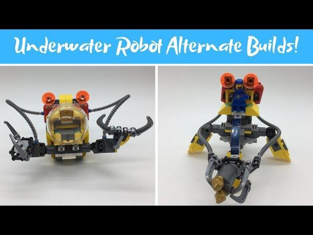 Lego 3 In 1 Underwater Robot - 31090 - Alternate Builds