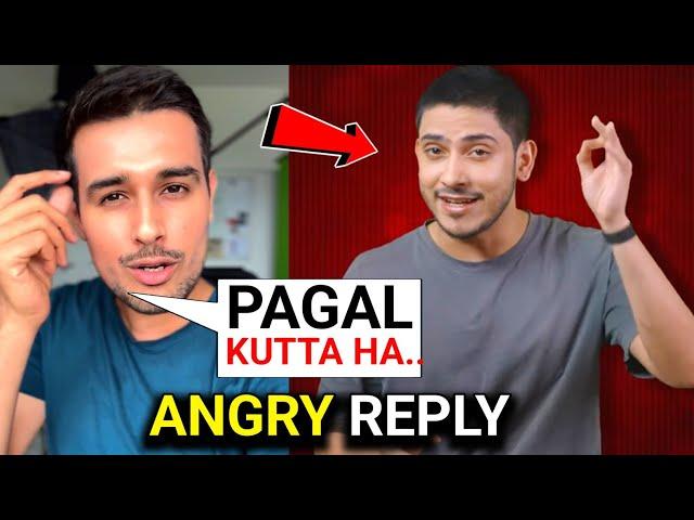 Dhruv Rathee Angry Reply When Purav Jha Roasted Dhruv & Called Him German Shepherd | Dhruv Rathee