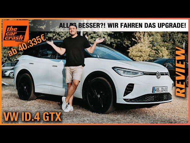 VW ID.4 GTX im Test (2024) Alles besser?! Wir fahren das Upgrade mit 340 PS! Fahrbericht | Review