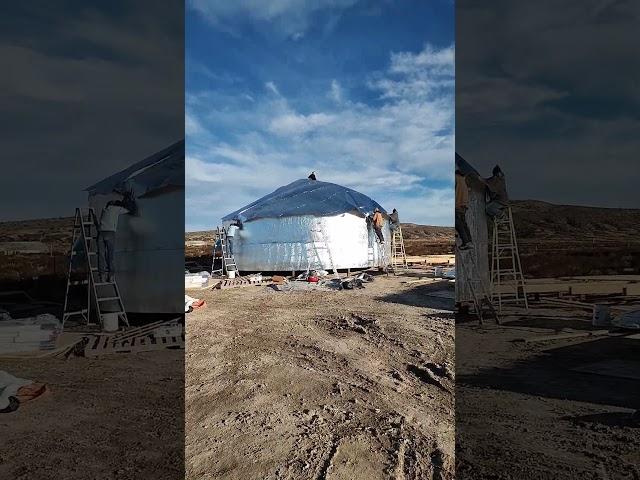 #homestead #yurt #yurtbuild