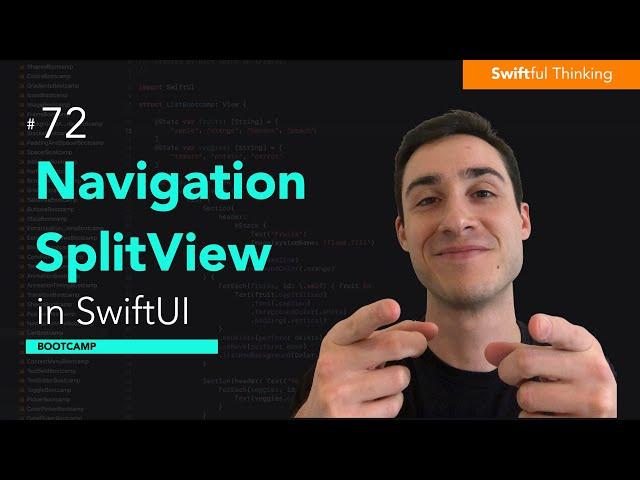 How to use NavigationSplitView in SwiftUI | Bootcamp #72