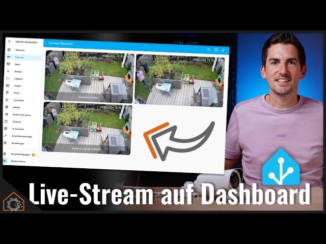 Kamera-Livestream mit WebRTC auf Home Assistant Dashboards