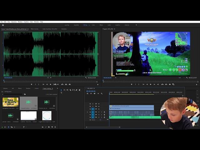 how to make a circle facecam in adobe premiere pro