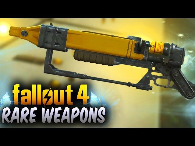 Fallout 4 Rare Weapons - Top 10 Powerful Best Unique Weapons Locations