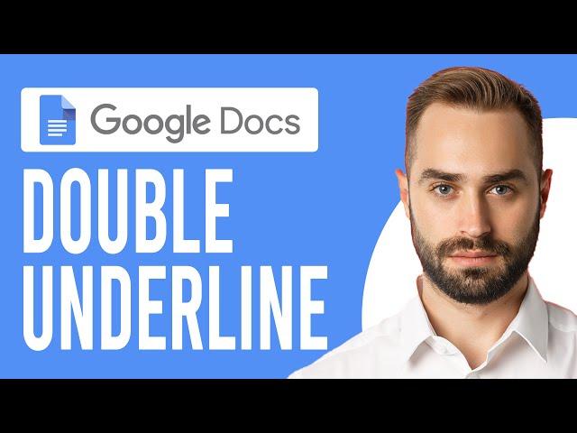 How to Double Underline in Google Docs (A Complete Guide)