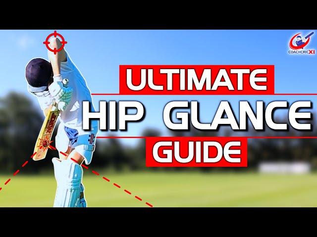 How to play the HIP GLANCE | Cricket Batting Drills & Technique