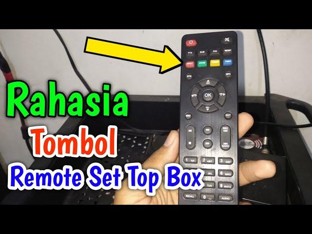 Fungsi Rahasia Tombol Remote TV Digital Set Top Box || Merah Hijau Kuning Biru