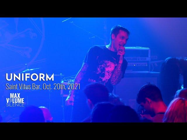 UNIFORM live at Saint Vitus Bar, Oct. 20th, 2021