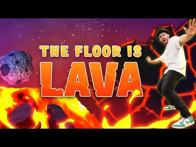 Floor is Lava | Brain Break kids songs | DJ Raphi