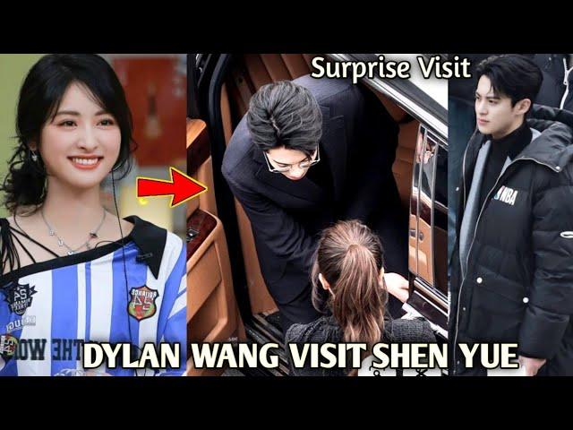 Love Finally Wins! Shen Yue Laugh Moment She See Dylan Wang Coming to Visit Her