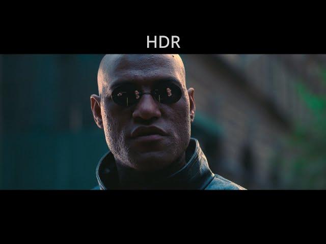 The Matrix HDR vs SDR Comparison