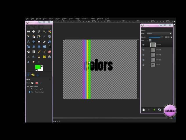 GIMP Tutorial- Make A Cool Animated Color Flashing Text Effect