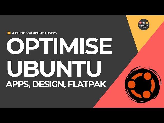 Optimize Ubuntu 2024! Apps, Design, Flatpak instead of Snap