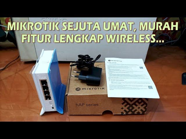 MIkrotik Routerboard Fitur Lengkap, Sudah Ada Wireless, Termurah....!!!