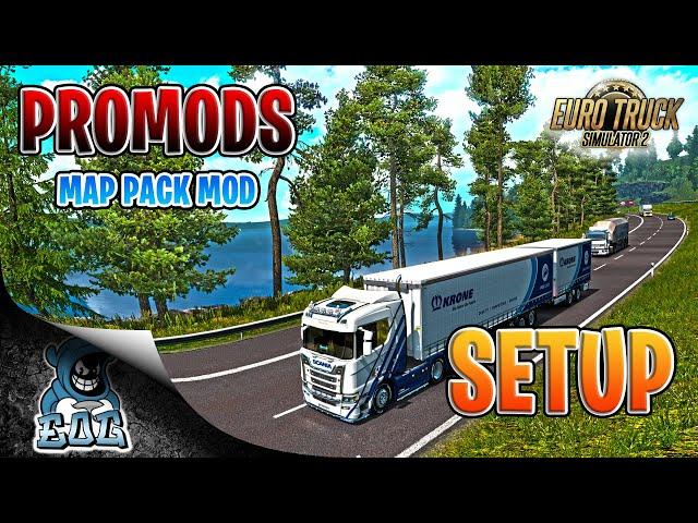 ETS2 How To Install ProMods Map Pack