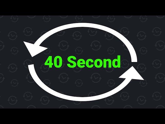 40 Second Interval Timer