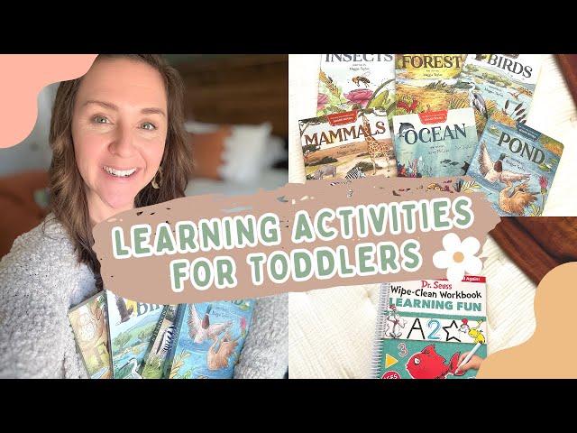 Keeping toddlers Occupied During Homeschool // Favorite Learning Resources for Small Kids/Toddlers