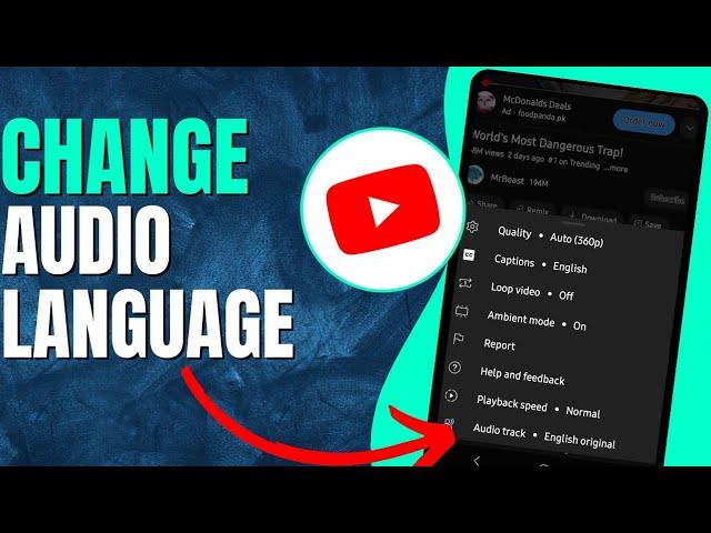 How to Change Youtube Audio Track Language