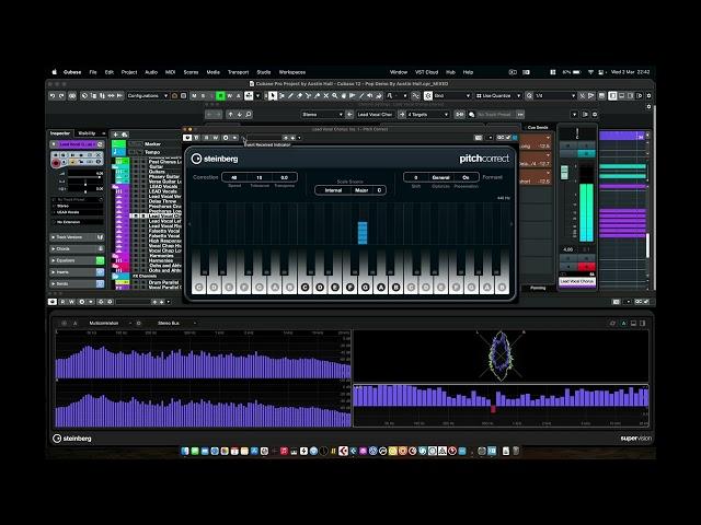 The Cubase 12 Demo Project by Austin Hull