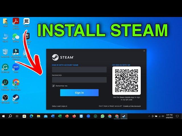 How to Install Steam on Windows 10/11 || How To Install Steam On Windows PC or Laptop [2023]