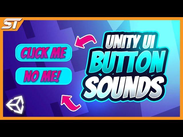 UI BUTTON SOUNDS in UNITY