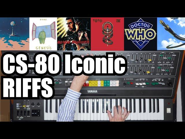 Yamaha CS-80 Synth Demo | Iconic Riffs by Vangelis, ELO & More!