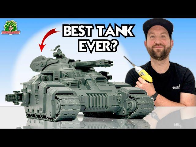 BUILDING a KRATOS HEAVY ASSAULT TANK - Warhammer 40k - Horus Heresy Age of Darkness