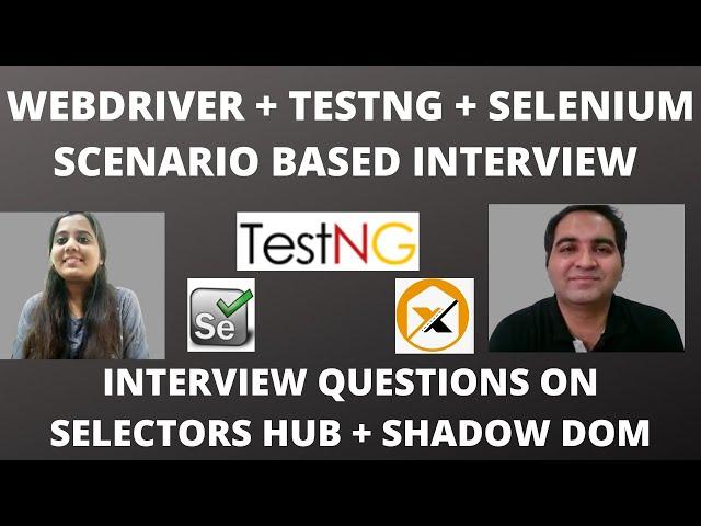 Testing Mock Interview for Experienced | 3 - 5 YOE | Testing Scenario Based Questions