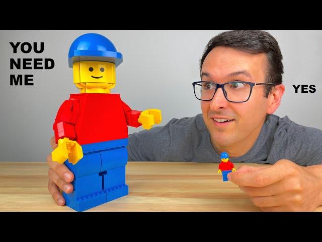 LEGO Up-Scaled Minifigure Review