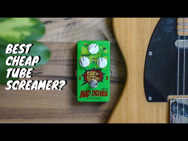 Biyang Mad Driver OD-10 - Awesome Inexpensive Overdrive Pedal